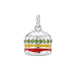 CHEESBURGER CHARM AMABILE ARGENTO
