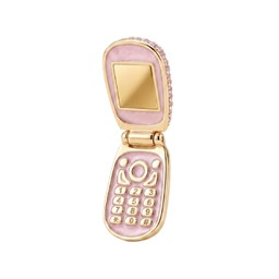 PHONE CHARM AMABILE PLACCATO ORO