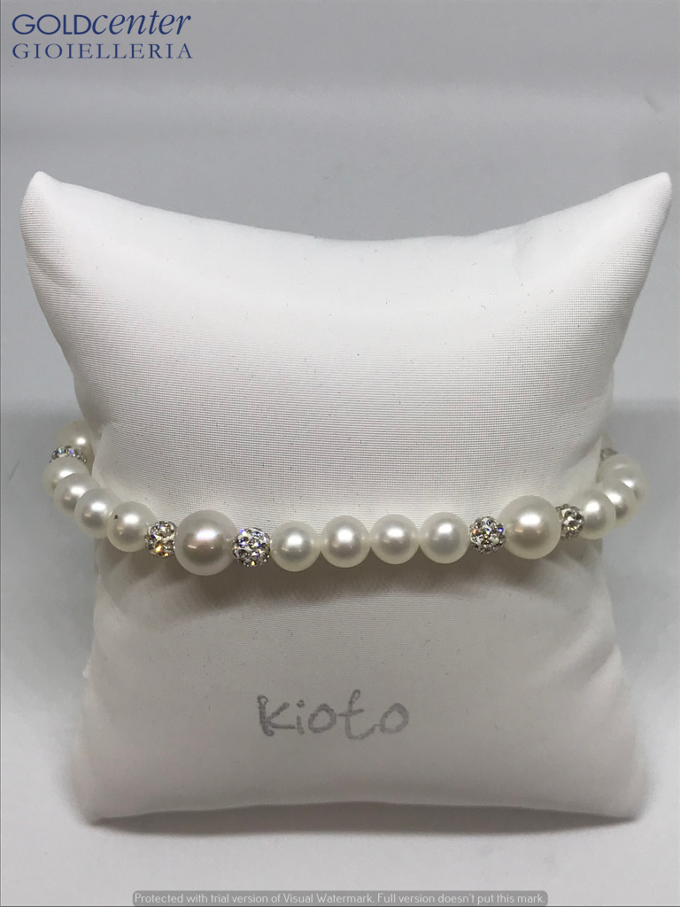 Bracciale Kioto, perle e oro 2008B-4