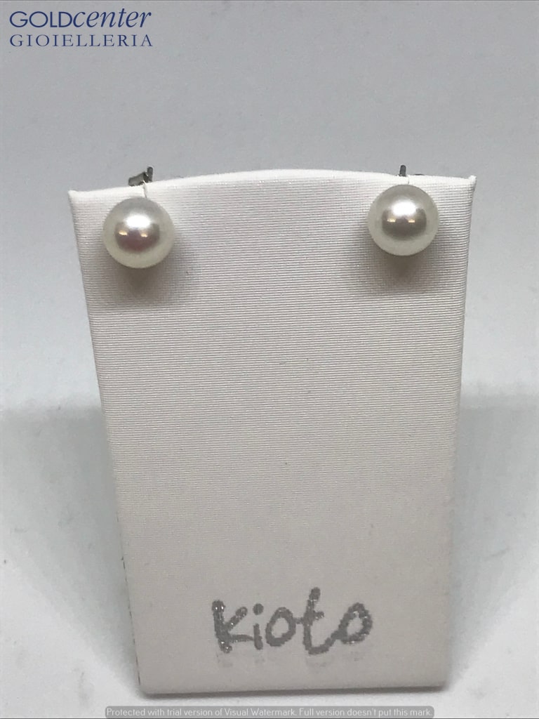 Orecchini Kioto, perle e oro 302B 8 mm